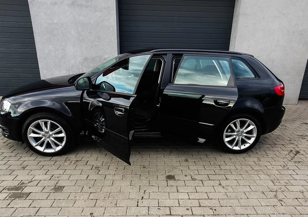 Audi A3 cena 28000 przebieg: 257716, rok produkcji 2009 z Wisła małe 407